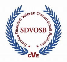 SDVOSB certification badge at Information Protection Solutions